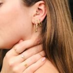 Trio riviera colorido ouro 18k