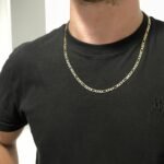Corrente elo 3x1 G ouro 18k