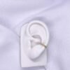 Piercing fake bolinha ouro 18k