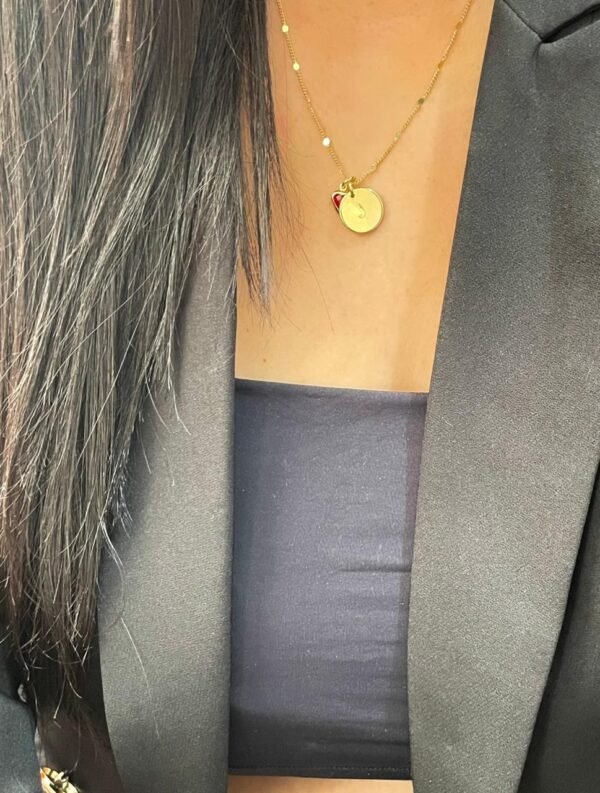 Colar personalizado ouro 18k - Imagem 2