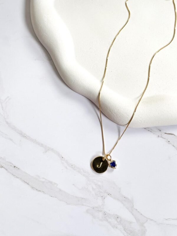 Colar personalizado ouro 18k
