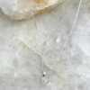 Colar coração com cristal 925