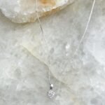 Colar coração com cristal 925