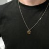 Colar personalizado masculino ouro 18k