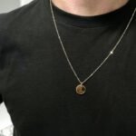 Colar personalizado masculino ouro 18k