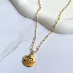 Colar signo áries ouro 18k