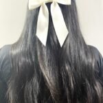 Laço off white cetim