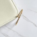 Bracelete prego com cristais ouro 18k