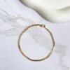 Pulseira masculina elo groumet ouro 18k - Imagem 2