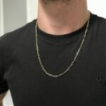 Corrente masculina cartier ouro 18k