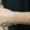 Pulseira masculina elo groumet