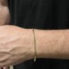 Pulseira masculina elo groumet ouro 18k