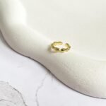 Piercing fake orgânico ouro 18k