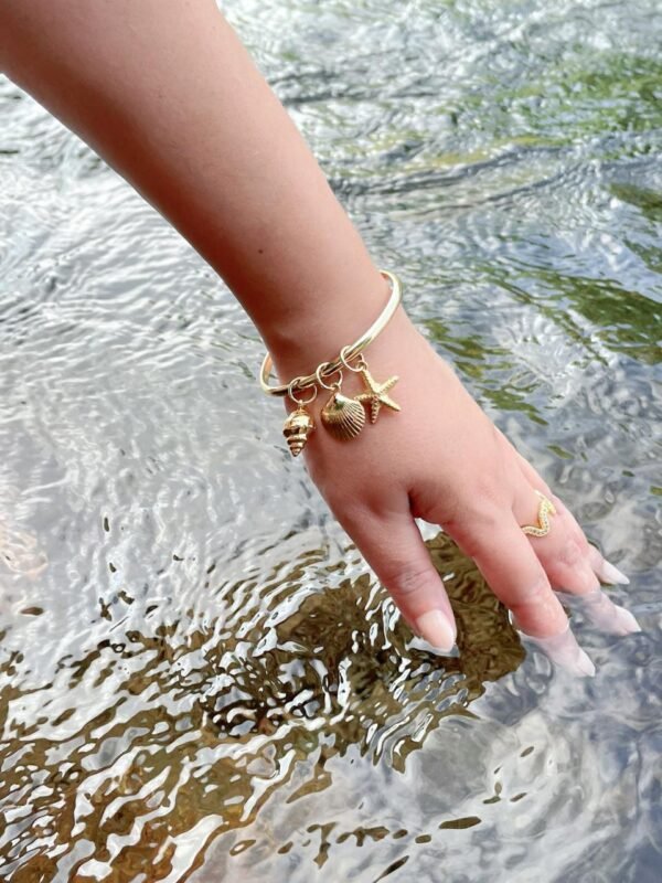 Bracelete mar ouro 18k - Imagem 2