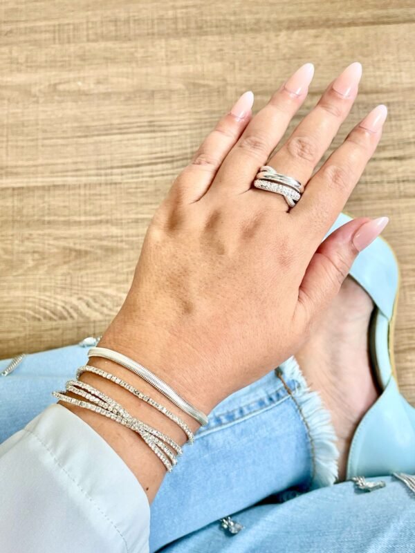 Pulseira strass - Imagem 2