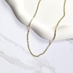 Choker dots ouro 18k