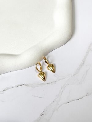 Argola vitória ouro 18k