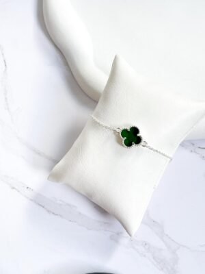 Pulseira trevo verde
