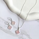 Conjunto trevo candy rosa