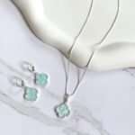 Conjunto trevo candy verde