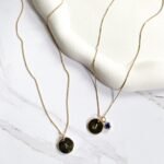 Kit colar personalizado ouro 18k