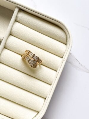 Anel Virginia G ouro 18k